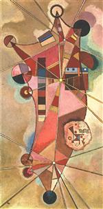 Wassily Kandinsky  - Bilder Gemälde - Fixed Points