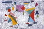 Wassily Kandinsky  - Bilder Gemälde - Flighty