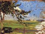 Wassily Kandinsky  - Bilder Gemälde - Landscape with Apple Tree