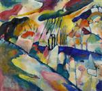 Wassily Kandinsky  - Bilder Gemälde - Landscape with Rain