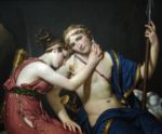 Jacques Louis David - Peintures - Télémaque et Eucharis