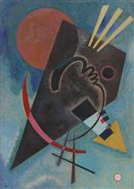 Wassily Kandinsky  - Bilder Gemälde - Pointed and Round