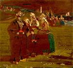 Wassily Kandinsky  - Bilder Gemälde - Recollection of Holland