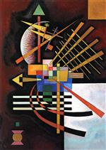 Wassily Kandinsky  - Bilder Gemälde - Top and Left