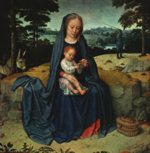 Gerard David - paintings - The Rest on the Flight into Egypt
