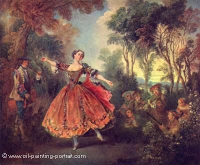 Mademoiselle de Camargo Dancing
