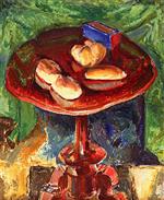 Alfred Henry Maurer  - Bilder Gemälde - The Red Table