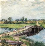 Willard Leroy Metcalf - Bilder Gemälde - Bow Bridge