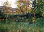 Willard Leroy Metcalf  - Bilder Gemälde - Spring Landscape, Giverny