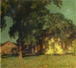 Willard Leroy Metcalf  - Bilder Gemälde - Summer Night (No. 2)