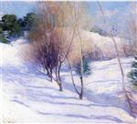 Willard Leroy Metcalf  - Bilder Gemälde - Winter in New Hampshire