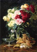 Pierre Eugène Montézin  - Bilder Gemälde - Vase of Roses