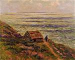 Henry Moret - Bilder Gemälde - Cliffs of Jaboure