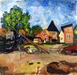 Edvard Munch  - Bilder Gemälde - From Travemünde