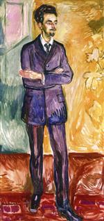 Edvard Munch  - Bilder Gemälde - Helge Rode