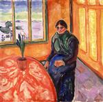 Edvard Munch  - Bilder Gemälde - Melancholy