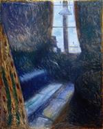 Edvard Munch  - Bilder Gemälde - Night in Saint-Cloud