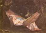 Gustave Courbet - paintings - The Hammock