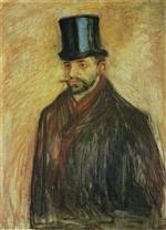 Edvard Munch  - Bilder Gemälde - Portrait de Julius Meier-Graefe