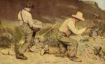 Gustave Courbet - Peintures - Les casseurs de pierres