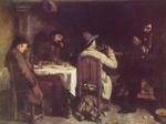 Gustave Courbet - Peintures - Après-midi à Ornans