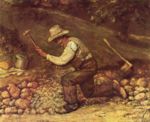 Gustave Courbet - Peintures - Tailleur de pierre