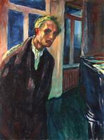 Edvard Munch  - Bilder Gemälde - The Night Wanderer
