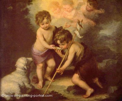 Infant Christ Offering a Drink of Water to St. John
