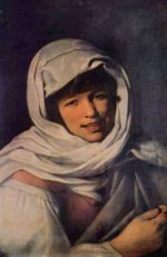 Bartolome Esteban Perez Murillo - Peintures - Jeune fille avec pièce de monnaie (La Galicienne)