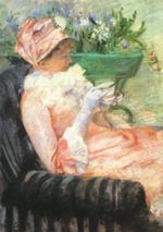 Mary Cassatt - Peintures - La tasse de thé
