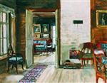 Stanislaw Julianowitsch Zukowski  - Bilder Gemälde - Interior of an Old House