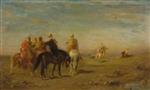 Eugene Fromentin - Bilder Gemälde - Arabs On Horseback