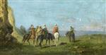 Eugene Fromentin  - Bilder Gemälde - Oriental Riders