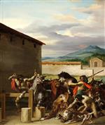 Jean Louis Theodore Gericault - Bilder Gemälde - Cattle Market