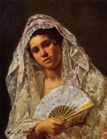 Mary Cassatt - paintings - A Saville Belle