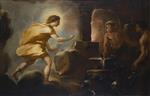 Luca Giordano - Bilder Gemälde - Apollo in the Forge of Vulcan
