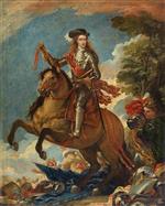 Luca Giordano - Bilder Gemälde - Carlos II a caballo