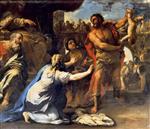 Luca Giordano  - Bilder Gemälde - Judgement of Solomon