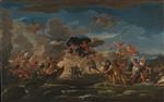 Luca Giordano  - Bilder Gemälde - Mythological Scene with the Rape of Proserpine