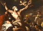 Luca Giordano  - Bilder Gemälde - The Crucifixion of Saint Andrew