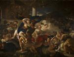 Luca Giordano  - Bilder Gemälde - The Rape of the Sabine Women