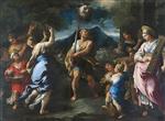 Luca Giordano  - Bilder Gemälde - The Triumph of David