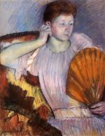 Mary Cassatt  - paintings - Contemplation