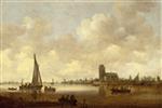 Jan van Goyen  - Bilder Gemälde - View of Dordrecht