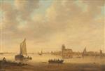 Jan van Goyen  - Bilder Gemälde - View of Dordrecht from the Dordtse Kil