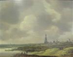 Jan van Goyen  - Bilder Gemälde - View of Rhenen