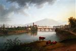 Jacob Philipp Hackert - Bilder Gemälde - Ansicht von Pisa
