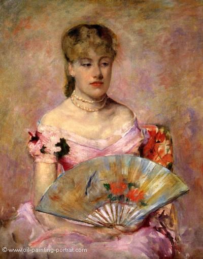 Lady with a Fan