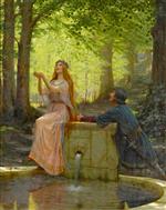 Edmund Blair Leighton - Bilder Gemälde - Pelleas and Melisande
