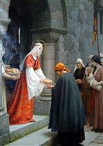 Edmund Blair Leighton  - Bilder Gemälde - The Charity of St. Elizabeth of Hungary